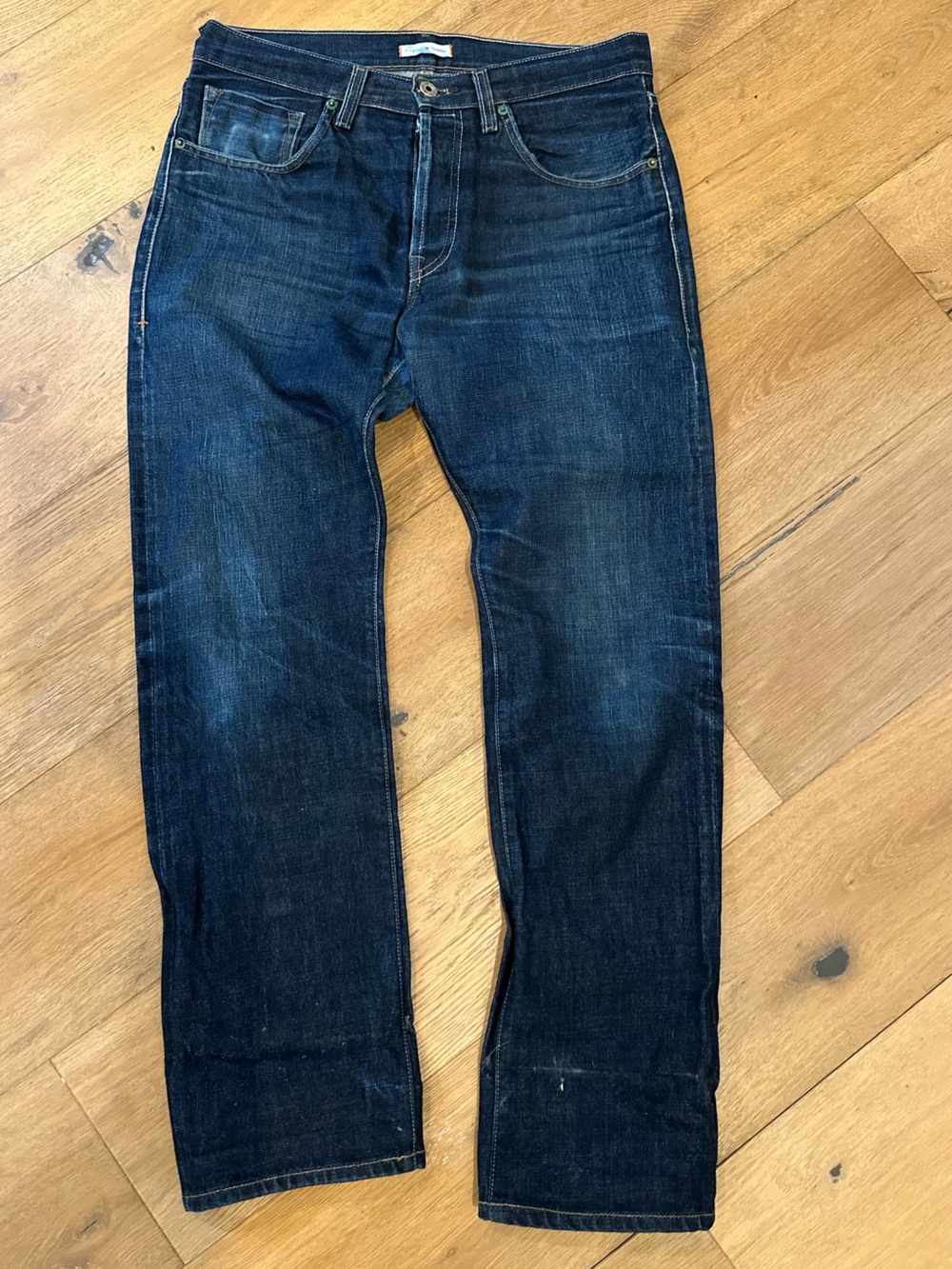 Imogene + Willie Willie Straight Leg Selvedge Jeans 31